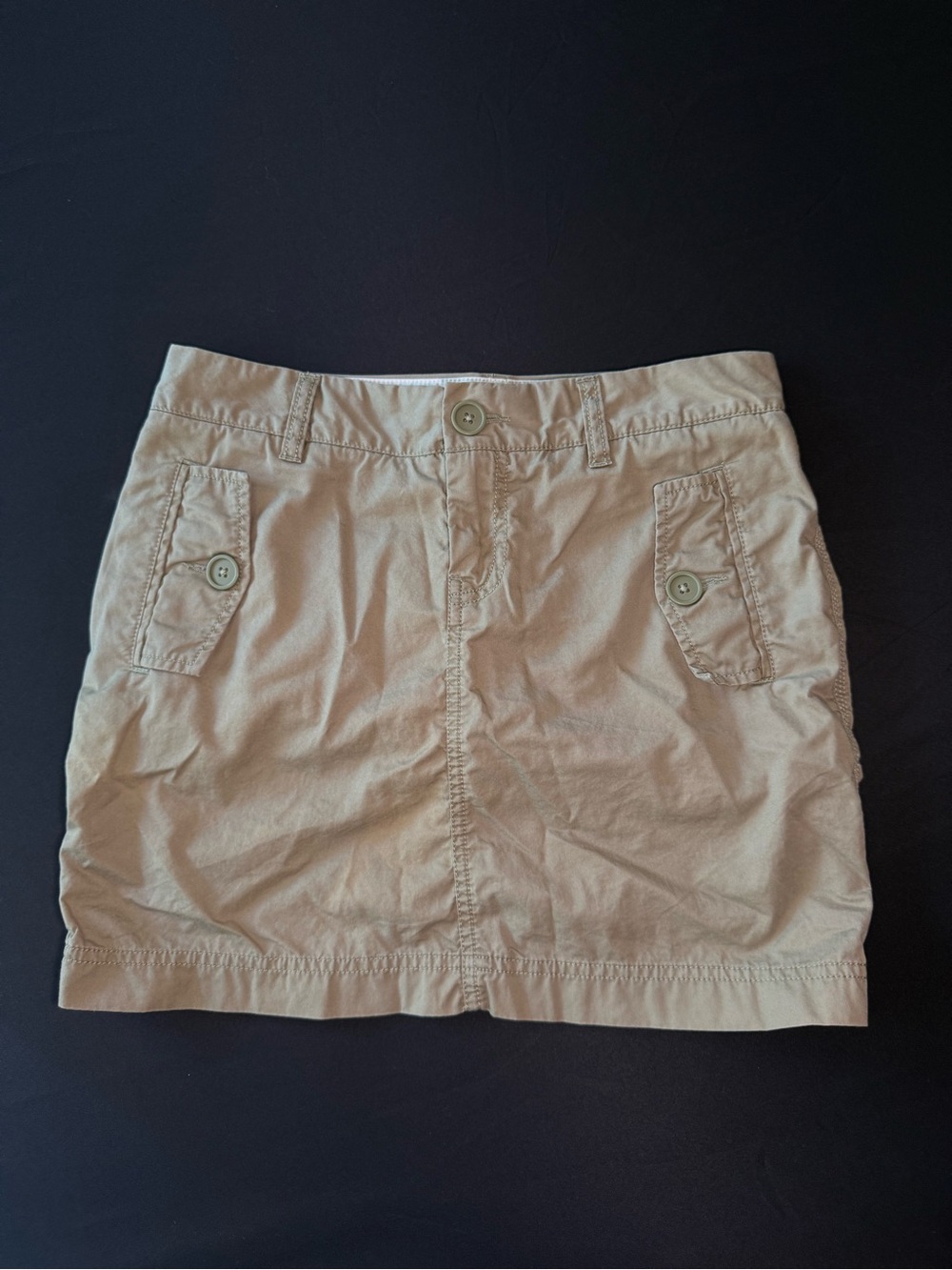 Y2K Gap Casual Beige Mini Skirt